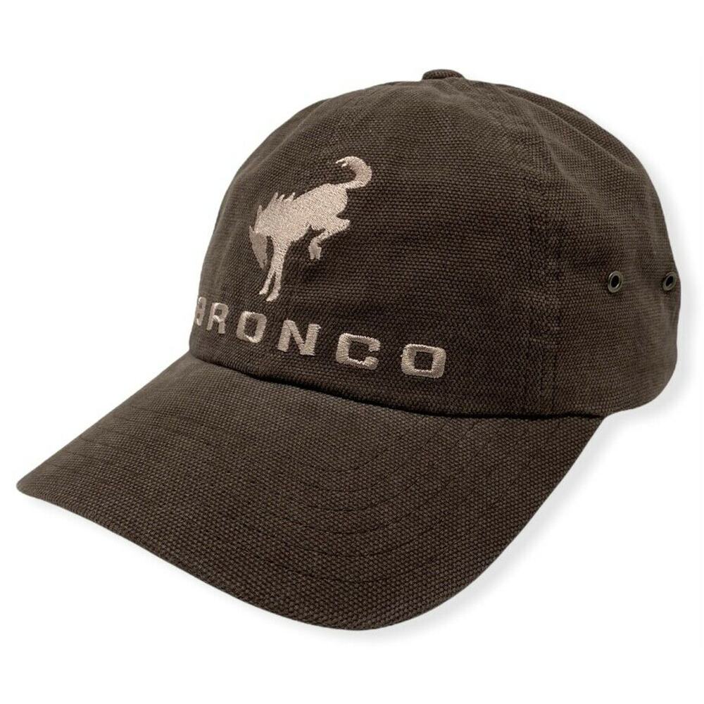 Ford Brown Bronco Embroidered Baseball Cap